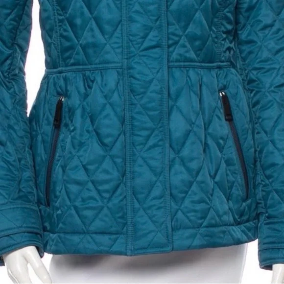 Burberry Brit Quilted Fitted Jacket